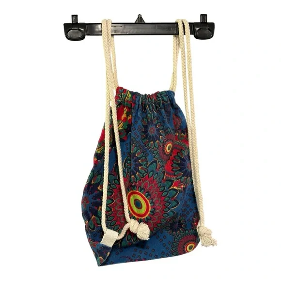 Colorful Drawstring Backpack - Picture 7 of 8